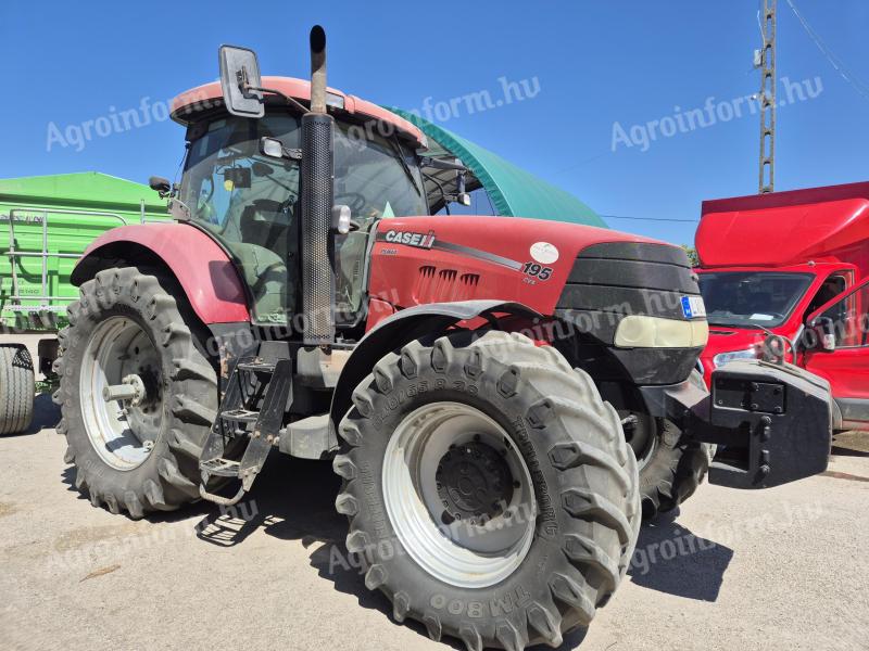 CASE IH PUMA 195 CVX traktor megkímélten GPS kormányzással eladó
