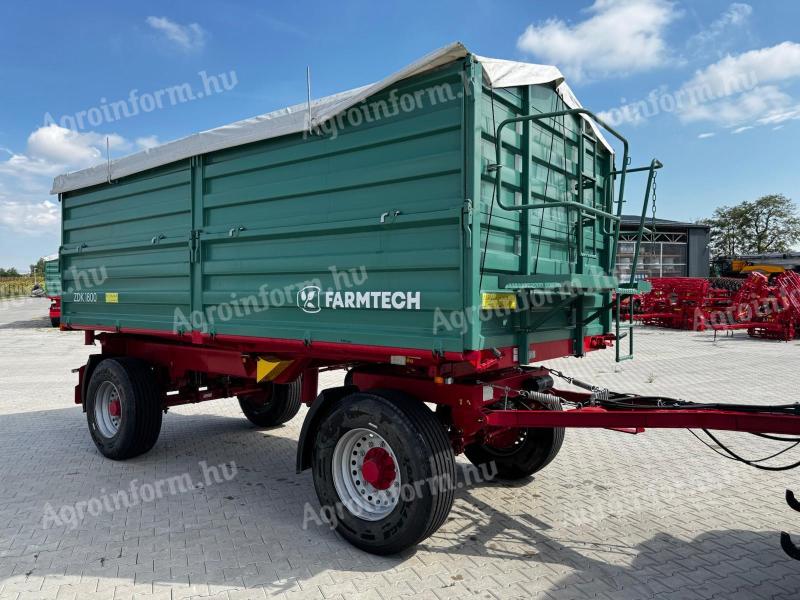 Farmtech ZDK 1800/40 forgózsámolyos pótkocsi, 2 db eladó