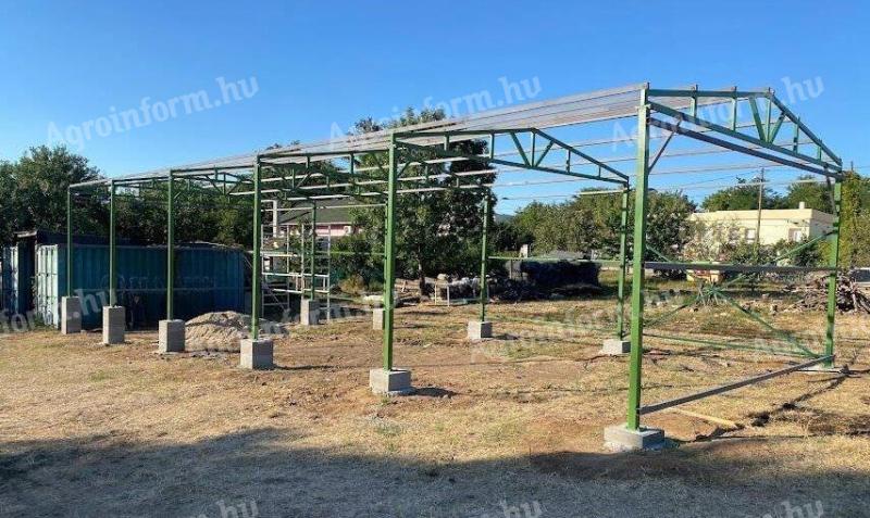 6 x 18 méter új csarnok eladó
