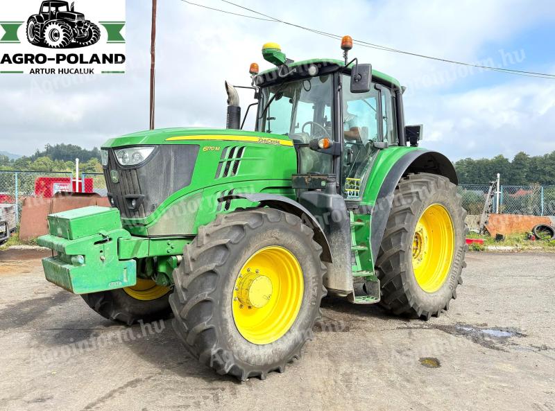 John Deere 6170 M - 2014 - AutoQuad Plus Eco - GPS - robotpilóta