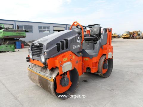 HAMM HD 12VV dupla hengeres úthenger eladó