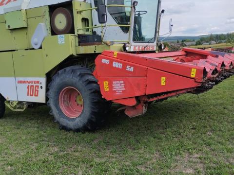 Oros 6011 SA zúzós kukoricaadapter Claas kombájnhoz eladó