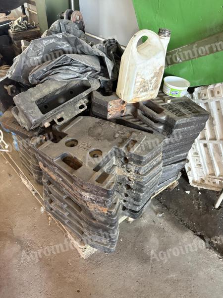 Same/Lamborghini/Deutz Fahr súlyok (10 x 45 kg)