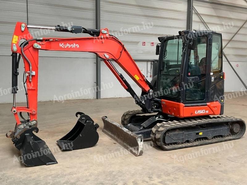 Kubota U50-5 / 2023 / 1 421 üzemóra / Lízing 20%-tól