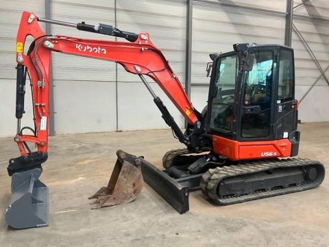Kubota U56-5 2021, 3 101 üzemóra, lízing 20%-tól – kiváló kotrógép ajánlat Kubota U56-5 2021, 3 101 üzemóra, lízing 20%-tól – kiváló kotrógép ajánlat