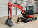 Kubota U56-5 2021, 3 101 üzemóra, lízing 20%-tól – kiváló kotrógép ajánlat