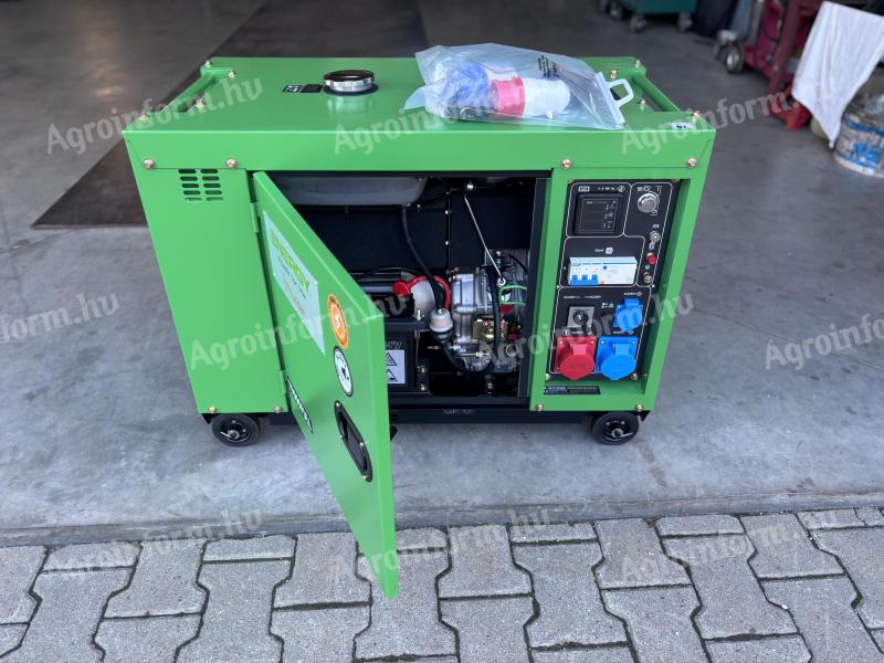 Új Dízel aggregátor Thunder T9000 Full 7.5kVA (6kW)