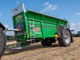 BRIRI Director 14 egytengelyes mélyteknős szervestrágyaszóró, prémium kivitel