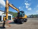 Case WX148 gumikerekes forgókotró eladó