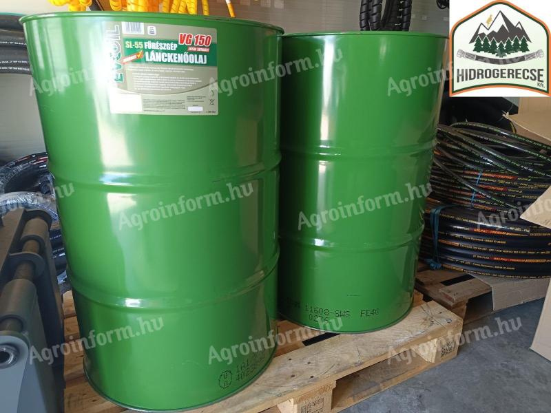 SL-55 fűrészlánckenő olaj VG 150, 200 l