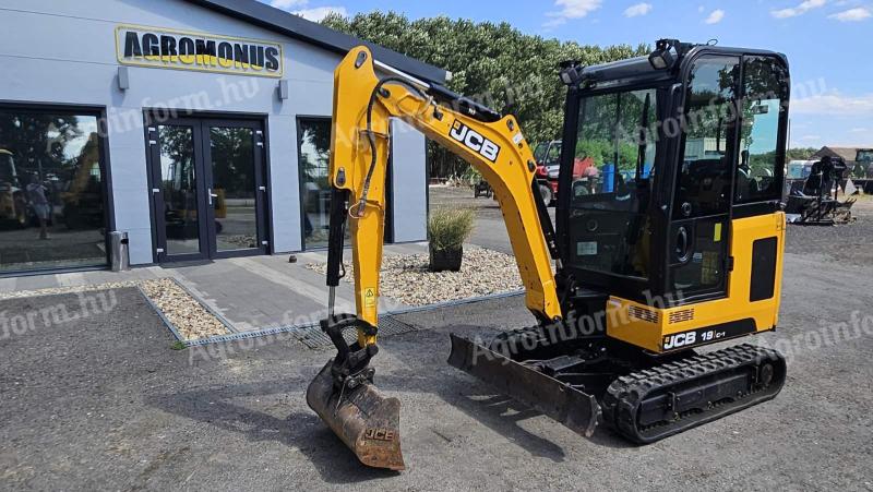 JCB 19C-1 gumiláncos minikotró eladó