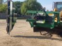 GreenTec LRS 2402 gépi tárcsás ágvágó bérlése erdészeti, mezőgazdasági utak melletti belógó ágak, gyümölcsösök és közterületek karbantartásához