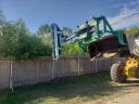 GreenTec LRS 2402 gépi tárcsás ágvágó bérlése erdészeti, mezőgazdasági utak melletti belógó ágak, gyümölcsösök és közterületek karbantartásához