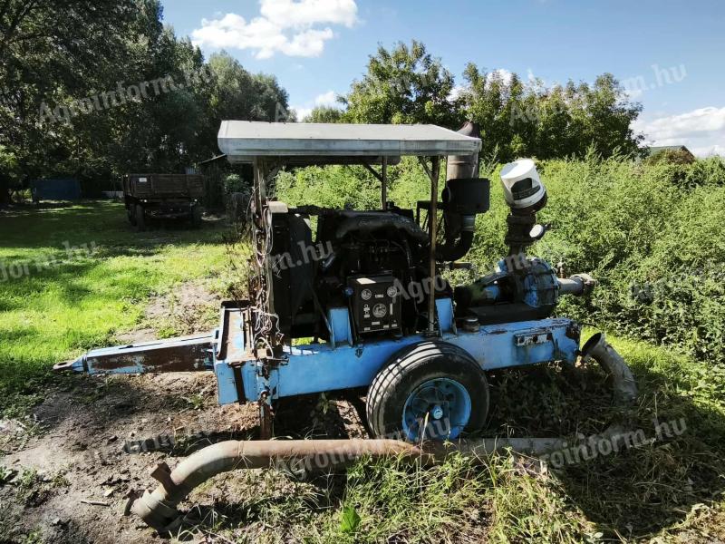 IFA motoros öntözőgép,  4000l/min Rovatti szivattyúval