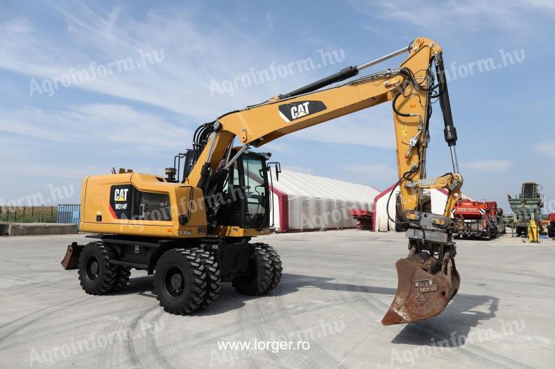 CAT M314F – 2016 | Gumikerekes kotrógép eladó
