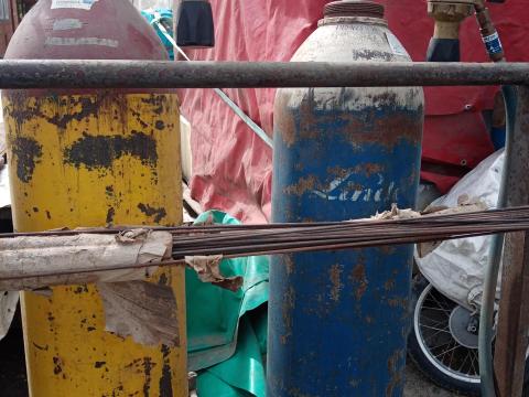 Oxigén és acetylene palack Oxigén és acetylene palack