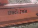 EFGCH220M hidraulikus eltolású kalapácsos szárzúzó GEOGRASS