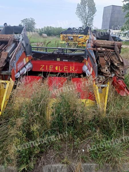 Kukorica vágóasztal eladó – Ziegler 6 soros, New Holland kerettel
