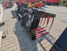 Teleszkópos rakodó trágya villa krokodil 2,4 m – Manitou, JCB, Merlo, Claas, Fareisen