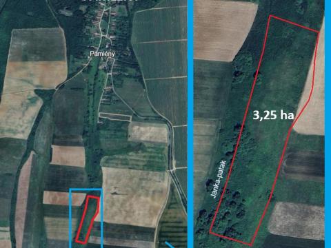 Pamlény 3,25 HA rét eladó Pamlény 3,25 HA rét eladó