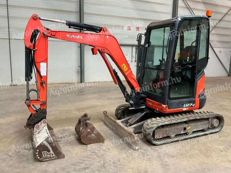 Kubota U 27-4 / 2017 / 1.592 h üzemóra / Lízing 20%-tól