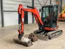 Kubota U 27-4 / 2017 / 1.592 h üzemóra / Lízing 20%-tól