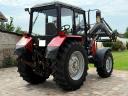 Belarus MTZ 892.2 traktor ÚJ BlackBull homlokrakodóval