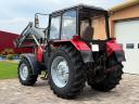 Belarus MTZ 892.2 traktor ÚJ BlackBull homlokrakodóval