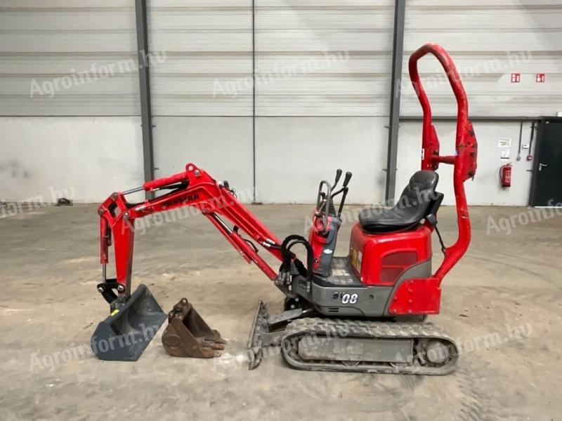 Yanmar SV 08-1 A / 2017 / 2.419 üzemóra / Lízing 20%-tól