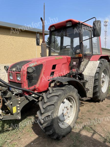 MTZ / Belarus 952.4 klímás traktor VBC 5 tárcsás síkfalmetszővel eladó