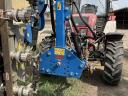 MTZ / Belarus 952.4 klímás traktor VBC 5 tárcsás síkfalmetszővel eladó