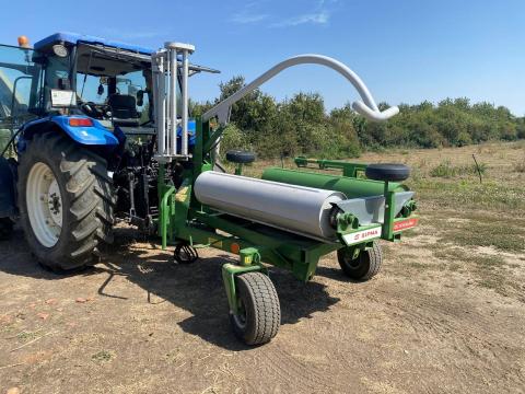 Sipma OS 7510 Klara bálacsomagoló – használt, 100 bálát csomagolt, kitűnő állapotban Sipma OS 7510 Klara bálacsomagoló – használt, 100 bálát csomagolt, kitűnő állapotban