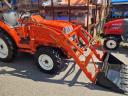 Kubota 20LE manual Gyári Rakodó 4Új Gumi Ingyenes Szállítás Leszervizelve