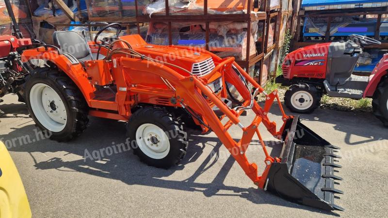 Kubota 20LE manual Gyári Rakodó 4Új Gumi Ingyenes Szállítás Leszervizelve