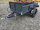 Egytengelyes, hidraulikusan billenthető ráfutófékes pótkocsi felújítva eladó