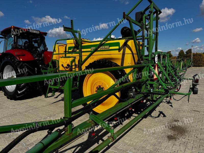 John Deere 632 vontatott szántóföldi permetező ÁTVIZSGÁLVA eladó