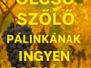 Kékfrankos és Zweigelt szőlő eladó, ingyen bogyózással