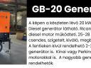 Generátor-(Agregátor)GB-20
