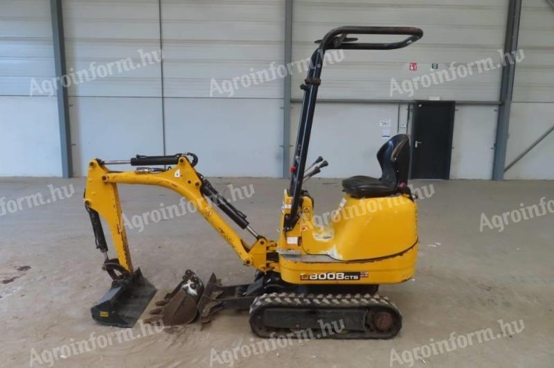 JCB 8008 / 2018 / 546 üzemóra / Lízing 20%-tól