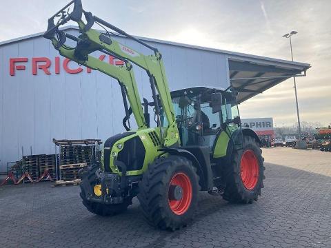 Claas Arion 650 CIS+ Hexashift traktor eladó FL120C homlokrakodóval, 2020, 5035 üzemóra Claas Arion 650 CIS+ Hexashift traktor eladó FL120C homlokrakodóval, 2020, 5035 üzemóra