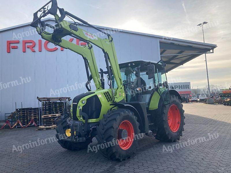Claas Arion 650 CIS+ Hexashift traktor eladó FL120C homlokrakodóval, 2020, 5035 üzemóra