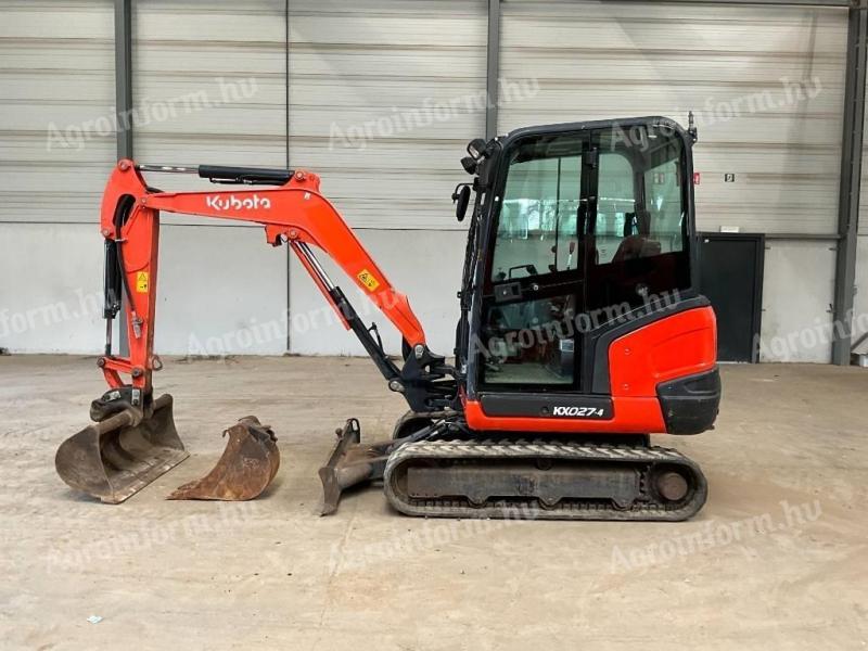 Kubota KX 027-4 / 2017 / 1758 üzemóra / Lízing 20%-tól