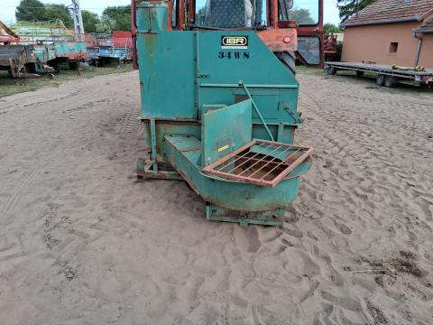 IBR 34 WS tip fa apríték fújó,  fa darálék fújó gardán hajtású IBR 34 WS tip fa apríték fújó,  fa darálék fújó gardán hajtású