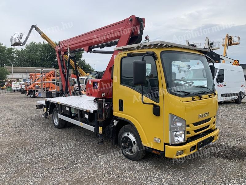 Isuzu M21 Oil&Steel Scorpion 2112J - 21 m - 230 kg teherbírású kosaras autó eladó