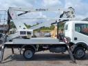 Nissan Cabstar Oil&Steel Snake 189 - 18 m, 225 kg eladó, használt hidraulikus emelőplatós teherautó