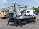 Nissan Cabstar Oil&Steel Snake 189 - 18 m, 225 kg eladó, használt hidraulikus emelőplatós teherautó