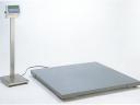1500x1500 mm-es, 1500 kg / 0,5 kg hiteles elektronikus lapmérleg