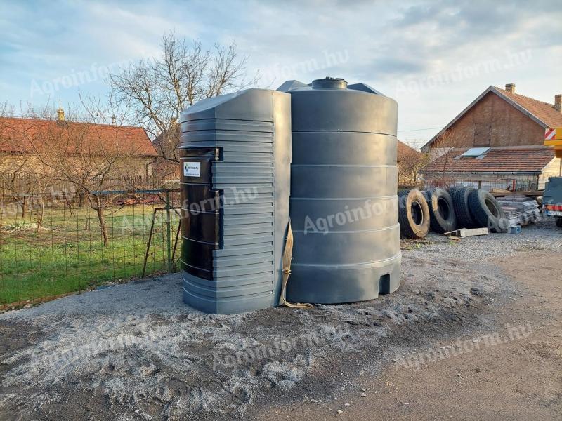 Gázolajkút üzemanyagtartály eladó – 9000 literes, hibátlan állapotban