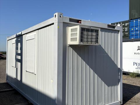 Használt klímás 20' irodakonténer eladó Használt klímás 20' irodakonténer eladó