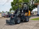 Mini rakodógép bukókerettel, kompakt rakodó (max. 1100 kg) / Giant G1500 (demo)